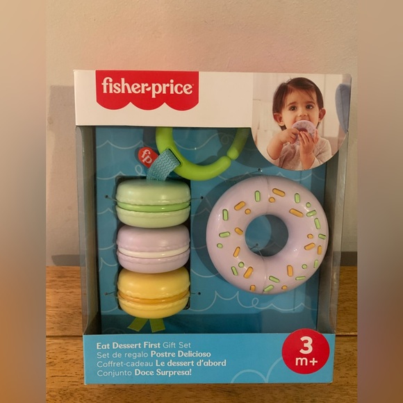 Fisher-Price Other - Fisher price Eat Dessert First Gift Set 3 Months Plus New in Box